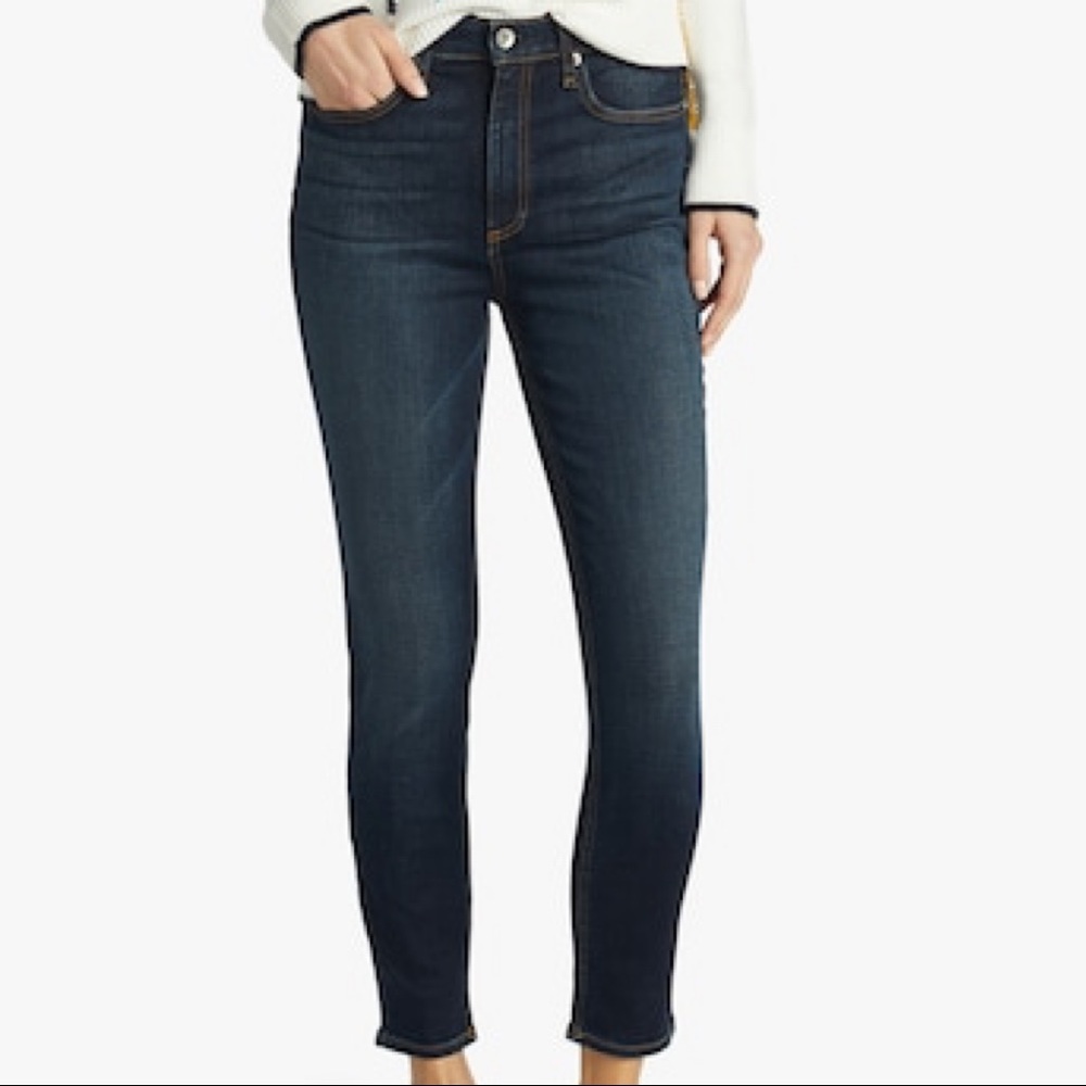 Rag & Bone High Rise Riverdale Skinny Denim